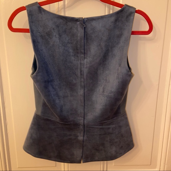 Blue Suede BCBG Top - Picture 2 of 2